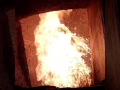 150万kcal 自動籾殻ストーブバーナー コンピュータ制御