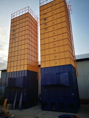 コーンドライヤーで穀物の乾燥を簡素化 卸荷時間50~60分