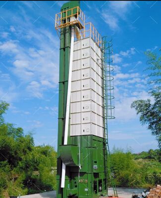 12トン容量のトウモロコシ乾燥機、低温乾燥とマルチ燃料対応