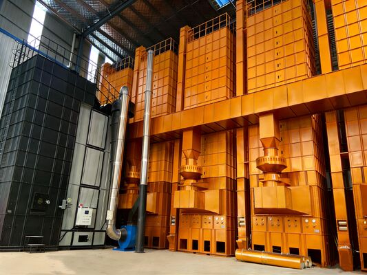 お買い得 精米所のための120 TPDのバッチ タイプ穀物の水田のより乾燥した機械 オンライン