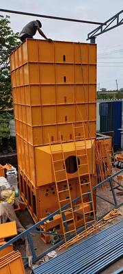 バッチ ゴマの乾燥機械1台あたりの流れの穀物乾燥機機械/35トンを混合して下さい