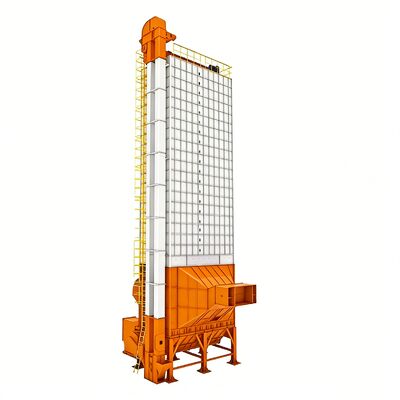 お買い得 35トン米乾燥機 / 水田乾燥機プラント 全SS素材 V字型チャンネル付き オンライン