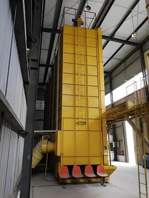 お買い得 自動制御 バッチ型穀物乾燥機 ハスクバーナー 15 トンの容量 オンライン