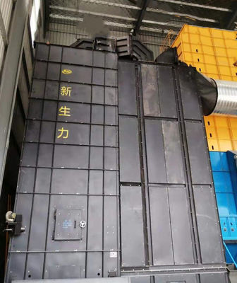 お買い得 大きい容量の米の殻バーナーの水田の殻の炉の自動連続した黒い色 オンライン