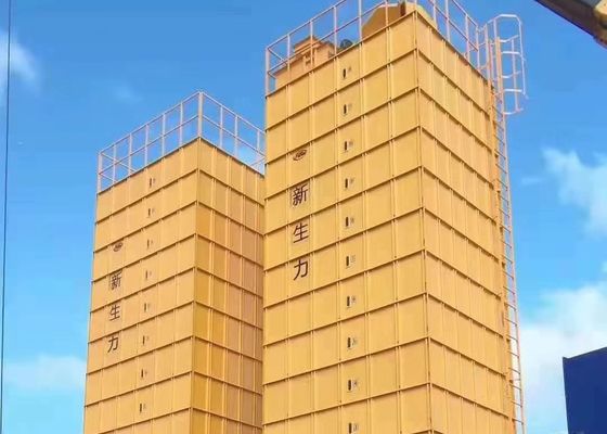 21.7kw 30トンは耐食性トウモロコシの乾燥機械ステンレス鋼のそびえている